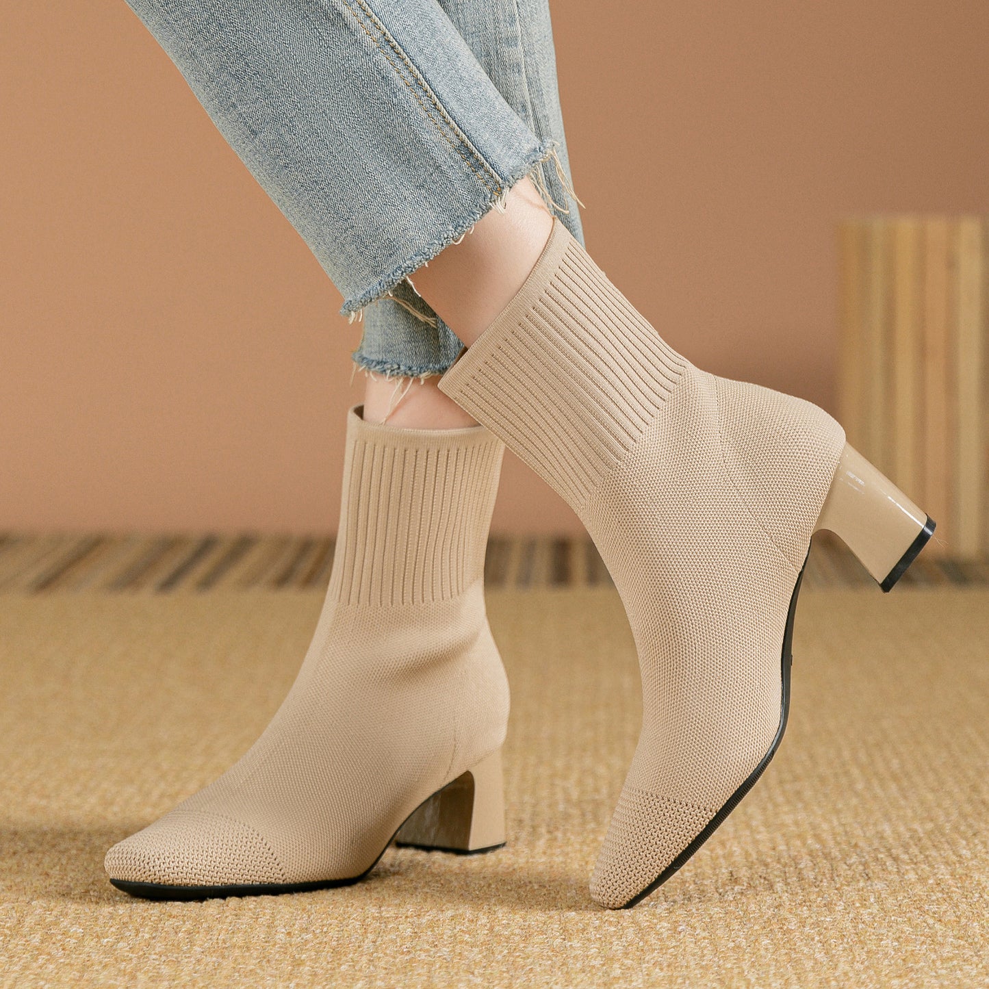 Bottes Chaussette Élastiques