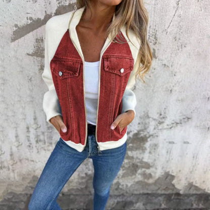 Veste Patchwork Tendance