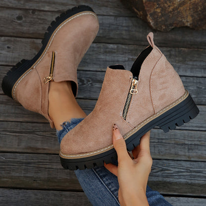 Bottines Chunky Élégantes