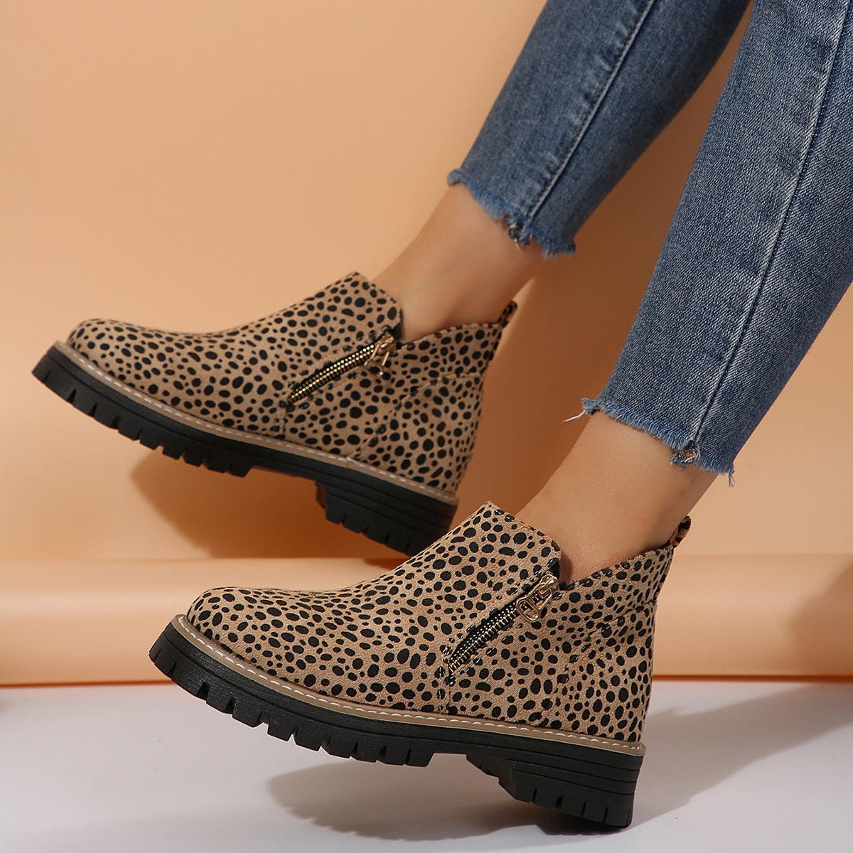 Bottines Chunky Élégantes