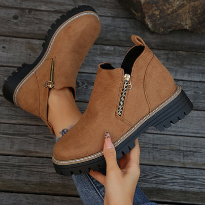 Bottines Chunky Élégantes