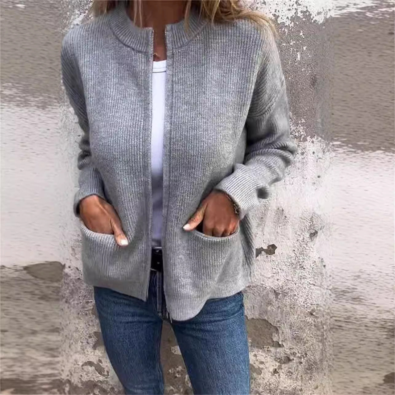 Manteau Cardigan Femme