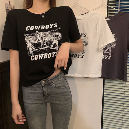 T-shirt Cowboy Court