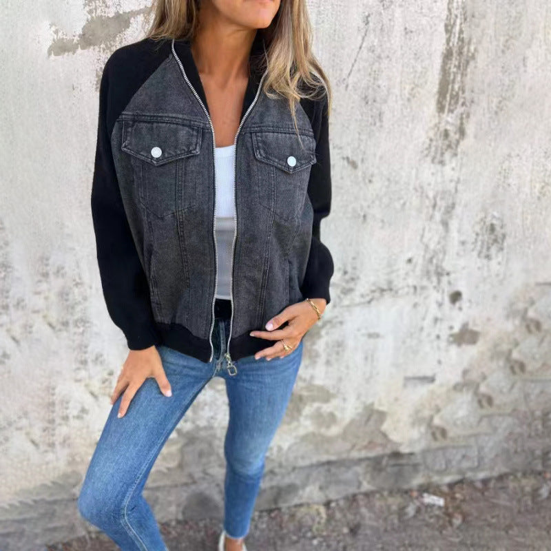 Veste Patchwork Tendance