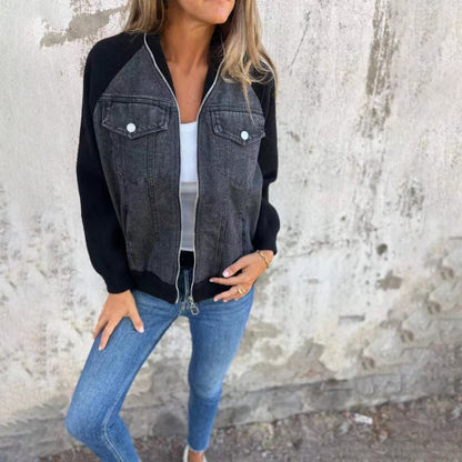 Veste Patchwork Tendance