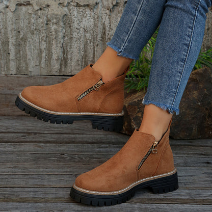 Bottines Chunky Élégantes