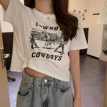T-shirt Cowboy Court