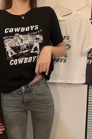 T-shirt Cowboy Court