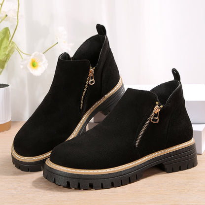 Bottines Chunky Élégantes