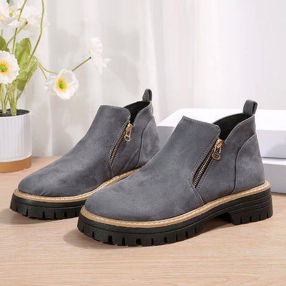 Bottines Chunky Élégantes